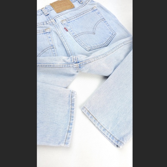 Levi's 512 W28 L30.5 slim fit tapered leg 80's Vintage mom levis 28 - Picture 6 of 8